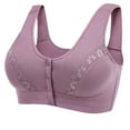thumbnail image 1 of Sports Bras for Women High Support Front Closure Bralette Bra Plus Size Older Women Bras, 1 of 4