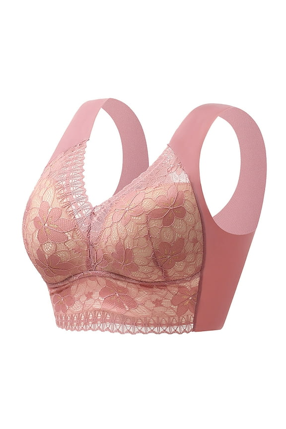 Sports Bras for Women High Support Posture Correcting Bra for Seniors Seamless Push Up Plus Size No Underwire Bras