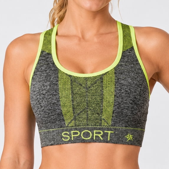 Sports Bras for Women JIANLAI Comfort Padded Activewear Top, Moisture Wicking Training Bra for Running Yoga Fitness, Multiple Color Options