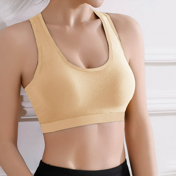 Sports Bras for Women Ladies Traceless Comfortable No Steel Ring Breathable Gathering Bra Woman Underwear Womens Bras Summer Plus Size Bras for Women