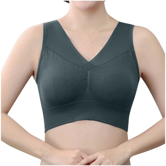 Sports Bras for Women Lightly Lined Comfort Full Coverage Seamless Bras Ladies Girls Wirefree Workout Underwear Bralettes