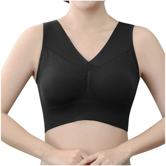 Sports Bras for Women Lightly Lined Comfort Full Coverage Seamless Bras Ladies Girls Wirefree Workout Underwear Bralettes