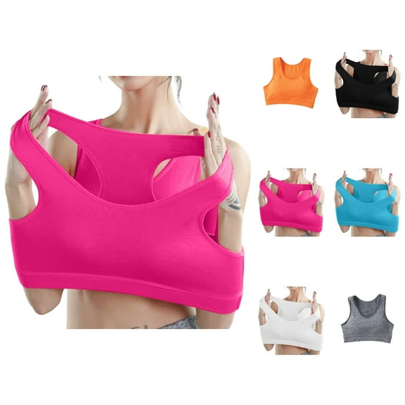 Sports Bras for Women Lightweight Push Up No Underwire Running Yoga Gym Athletic Bralettes Workout Bra