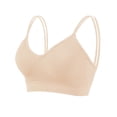 thumbnail image 1 of Sports Bras for Women Low Impact Sports Bra Women's Double Shoulder Straps Off The Shoulder Straps Wraps Sports Straps Pads Underwear Bras, 1 of 3