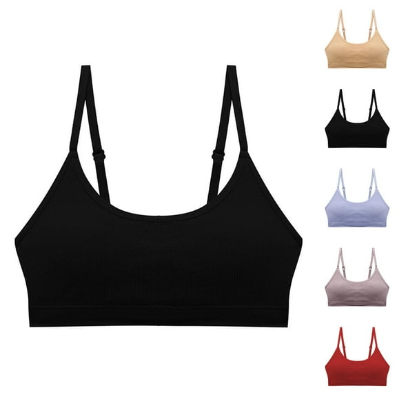 Sports Bras for Women No Underwire Racerback Adjustable Comfortable Exercise Yoga Gym Athletic Bralettes Workout Bra