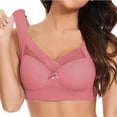 thumbnail image 1 of Sports Bras for Women Plus Size L-5X No Underwire Push Up Bralettes Womens Lightweight Pullover Back-Smoothing Yoga Underwear Bra Mothers Gifts, 1 of 6