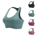 thumbnail image 1 of Sports Bras for Women Plus Size Racerback Push Up Bralettes Breathable Workout Fitness Yoga Bra, 1 of 3