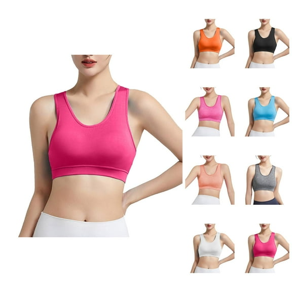 Sports Bras for Women Push Up No Underwire High Impact Exercise Running Yoga Gym Athletic Bralettes Workout Bra