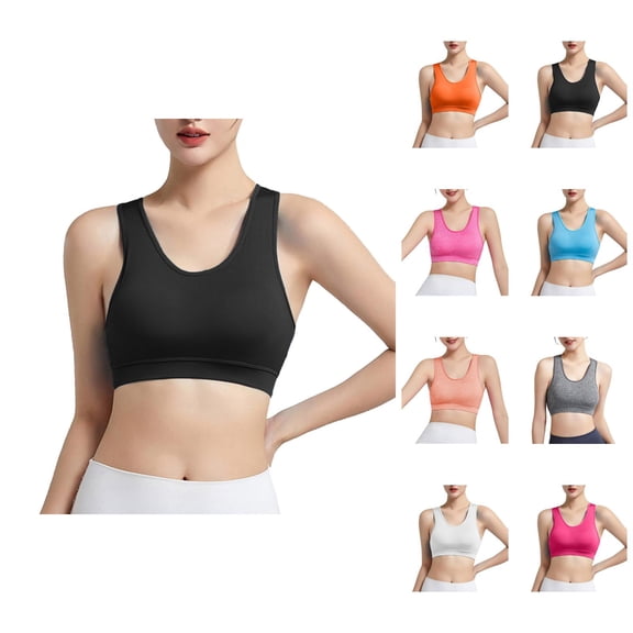 Sports Bras for Women Push Up No Underwire High Impact Exercise Running Yoga Gym Athletic Bralettes Workout Bra