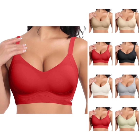 Sports Bras for Women Push Up Seamless Underwire Comfortable Running Yoga Gym Athletic Bralettes Workout Bra
