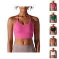 thumbnail image 1 of Sports Bras for Women Racerback Lightweight Breathable Running Bra Crop Tank Tops Longline Workout Gym Yoga Bra, 1 of 6
