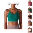 thumbnail image 1 of Sports Bras for Women Racerback Lightweight Breathable Running Bra Crop Tank Tops Longline Workout Gym Yoga Bra, 1 of 6