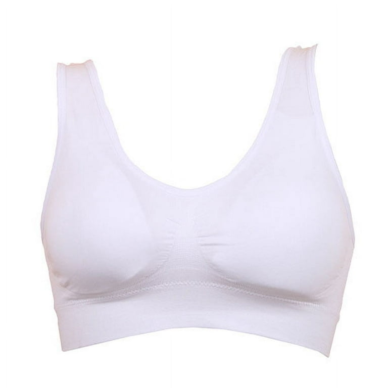 Sports Bras for Women, Seamless Comfortable Yoga Bra with Removable Pad  S-3XL 