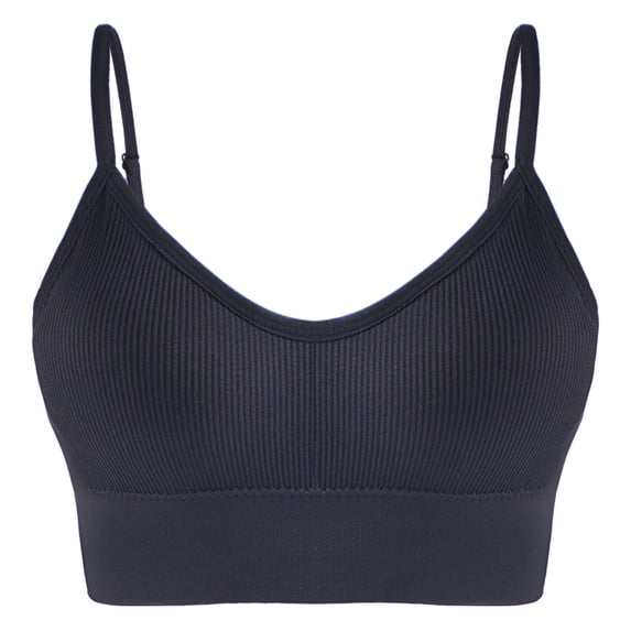 Sports Bras for Women Seamless No Underwire Solid Full Coverage Shockproof High Support Comfortable Bras for Workout Yoga