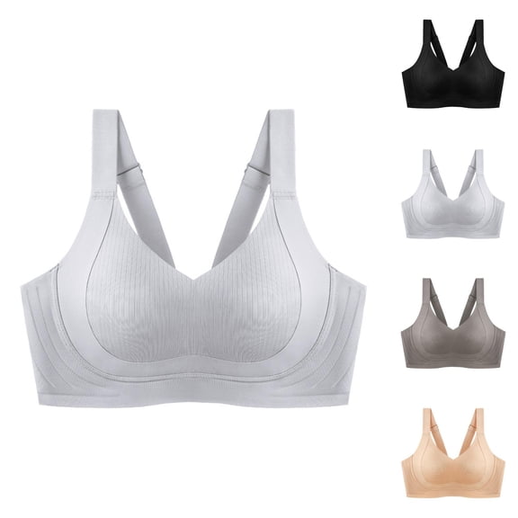 Sports Bras for Women Seamless Push Up Full Coverage No Underwire Plus Size Yoga Gym Athletic Bralettes Workout Bra