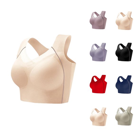 Sports Bras for Women Seamless Push Up No Underwire Wide Strap Running Yoga Gym Athletic Bralettes Workout Bra