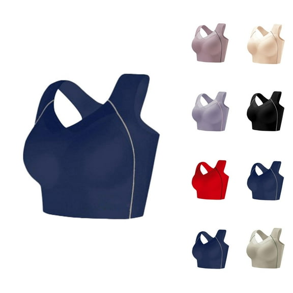 Sports Bras for Women Seamless Push Up No Underwire Wide Strap Running Yoga Gym Athletic Bralettes Workout Bra