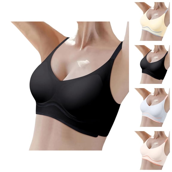 Sports Bras for Women Seamless Push Up Racerback Comfortable Running Yoga Gym Athletic Bralettes Workout Bra