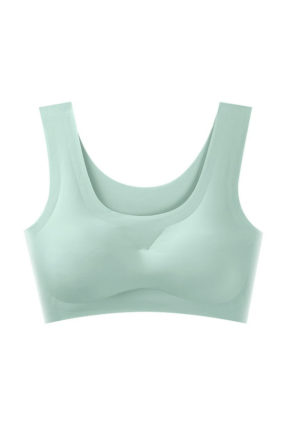 Sports Bras for Women Wire-Free Push-Up Bralettes Solid Print GnL