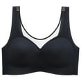 thumbnail image 1 of Sports Bras for Women Wireless Comfort Lightly Lined Seamless Bras Ladies Girls Workout Yoga Push up Underwear Bralettes, 1 of 3