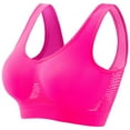 thumbnail image 1 of Sports Bras for Women,Womens Sports Bra Seamless Wirefree Breathable Yoga Bra Comfort Sleep Bra Workout Running,Wireless Bras for Women(Size:S), 1 of 5