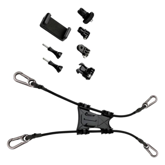 Sports Camera Fence Mount Adjustable Clamp Fence Mount for Action Camera Chain Link Backstop Fence Mount Replacement