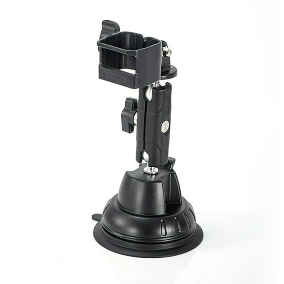 Sports Camera Suction Cup Holder Vehicle Window Mount Base 360 Degree Adjust for Pocket 3 Action Camera