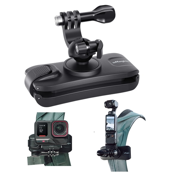 Sports Camera Universal Backpack Clip for Insta360 Camera for DJI Action Mounting Bracket Accessories
