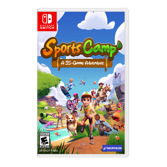 Plug In Digital Sports Camp A 35-Game Adventure Video Game for Nintendo Switch