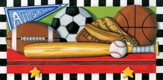 Sports Canvas Art - Kathy Middlebrook (10 x 20)