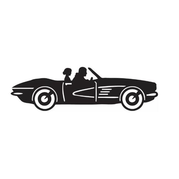 Sports Car Art on Board Wall Decor