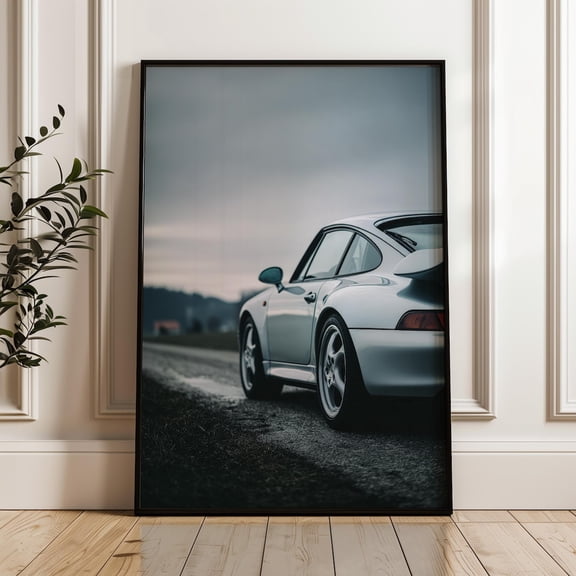 Sports Car Automotive Moody Photograph Poster