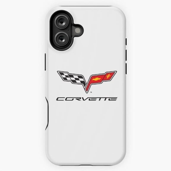 Sports Car Corvette Speed H643Protective Case for iPhone 17 16 15 14 13 12 11 Pro Max – Modern Unisex Style