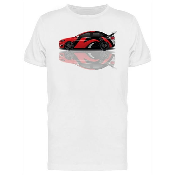 Sports Car Wrapping Graphic T-Shirt Men -Image by Shutterstock, Male Small