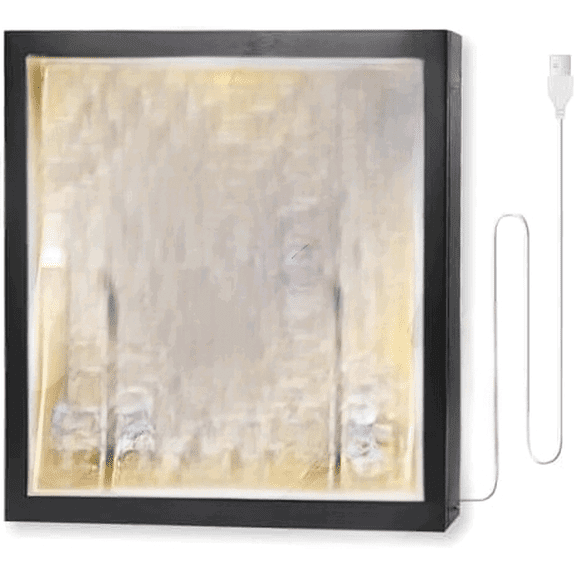 Sports Card Display Case with LED Light - PSA Graded, Football, Trading Wall Display - Adjustable Warm and Cold Lighting Settings$$Storage