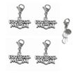thumbnail image 1 of Sports Charms For Bracelets, Sports Mom Jewelry, Bag Charm, Zipper Pull Charm, Backpack, Purse, Or Handbag Charm - Multi Pack Foot Ball Mom Clip On Charms, 1 of 4