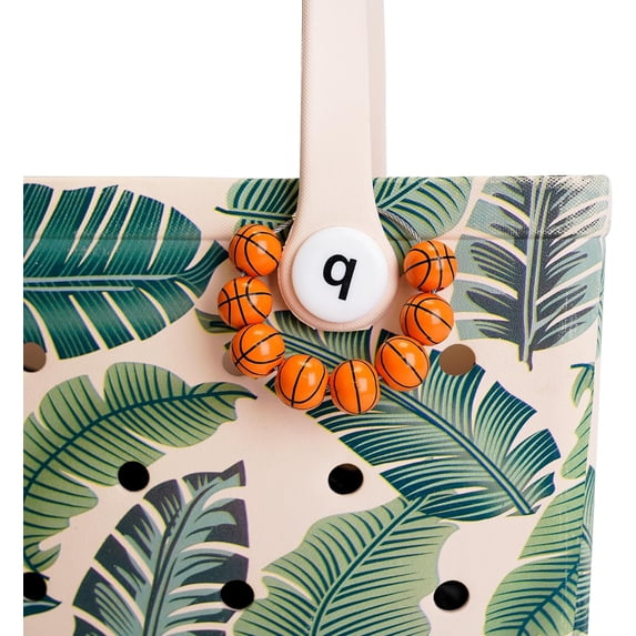 Sports Charms for Bogg Bag, Wooden Beads for Bogg Bag Accessories, Charms for Simply Southern Totes and Beach Tote Bag, Funny Handbag Decoration