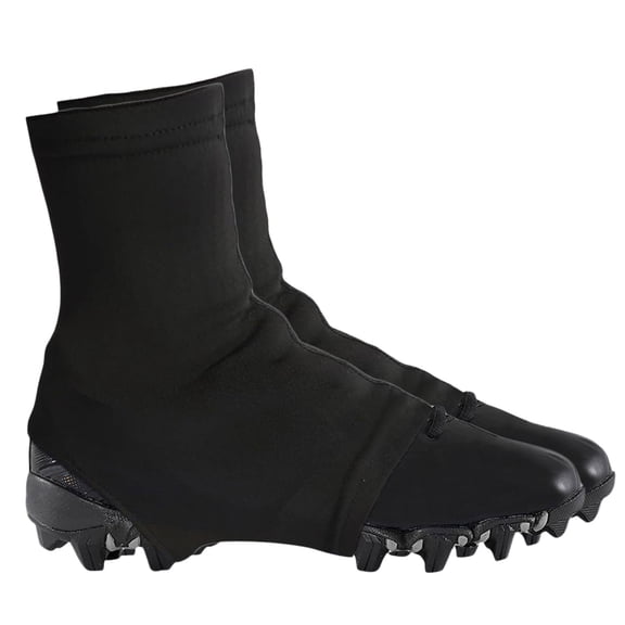 Sports Cleat Cover Spats for Football Baseball and Softball – Pair Protective Sleeves for Cleats and Footwear, 20 cmx14 cmx0.5 cm, Black