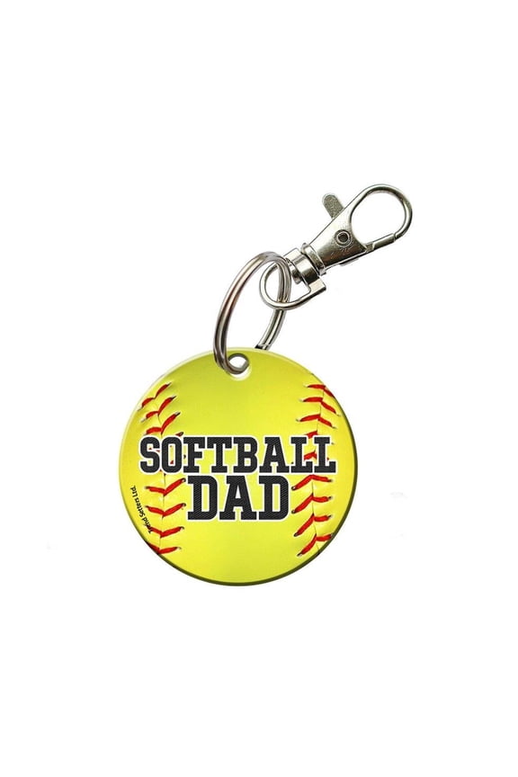 Sports Collection (Softball Dad) Acrylic Keychain ACPKRCIR559