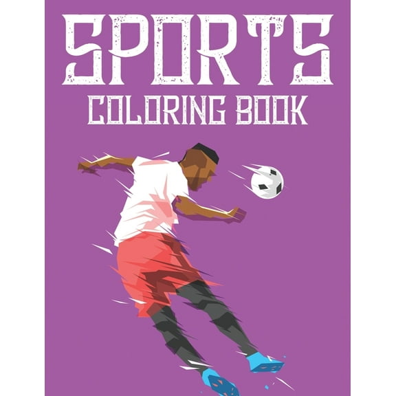 Sports Coloring Book: Coloring and Tracing Sheets For Kids, Designs Of Sports To Trace And Color For Children, (Paperback)