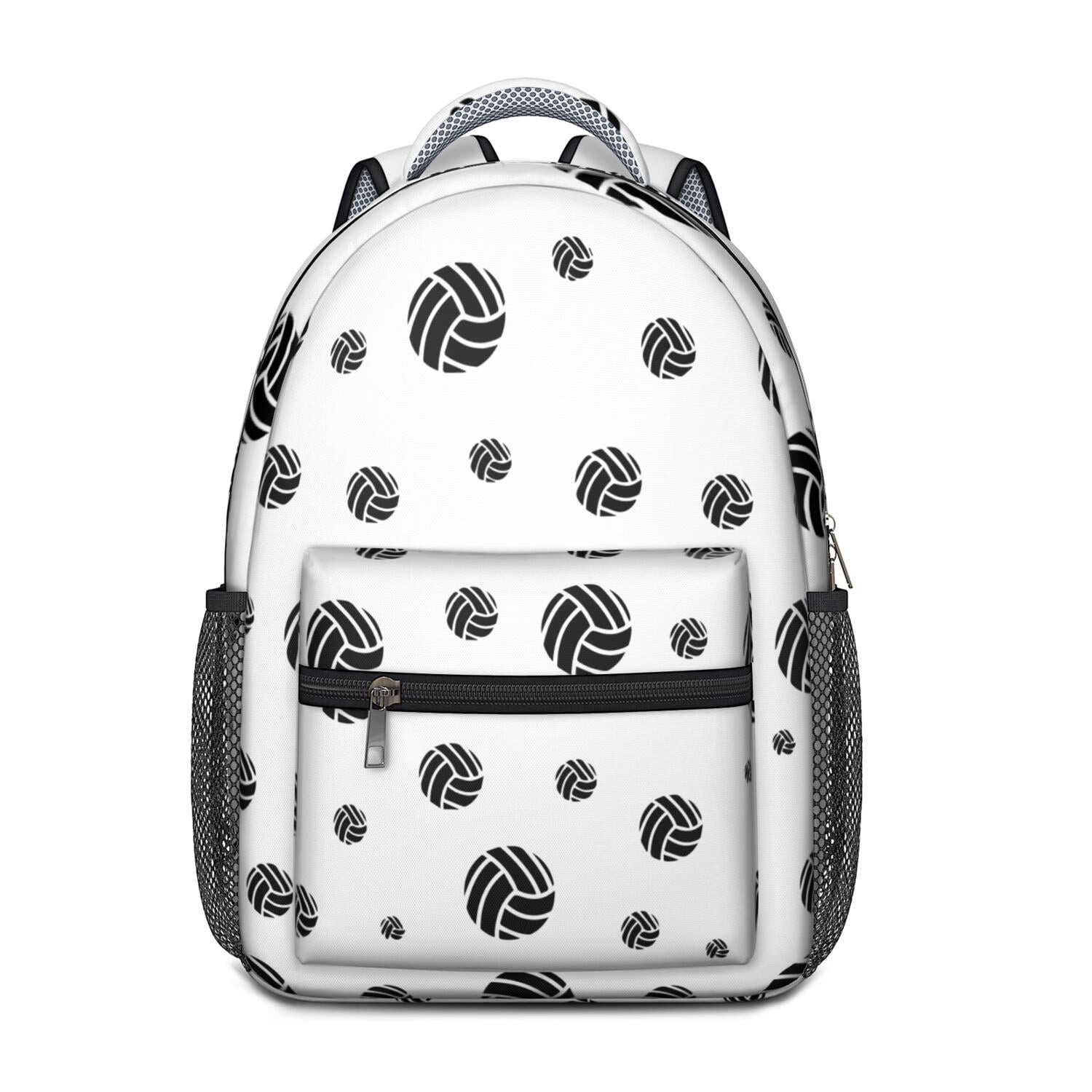 Sports Competition Print Backpack for Teens - Waterproof & Lightweight Student Backpack - Breathable Shoulder Straps for Baseball, Soccer, Football