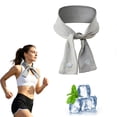 thumbnail image 1 of Sports Cooling Towel Reusable Water Activated Neck Wrap 20 Plus Hours Cold Relief Ice Bandana for Outdoor Work Travel Lightweight, 1 of 8