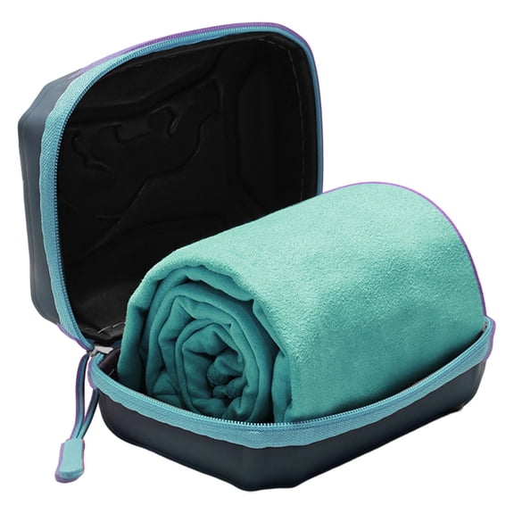 Sports Cooling Towels with Storage Box | Cold Sweat Towel | Quick Drying Cooling Towel | Breathable Chilly Sweat-Absorbing Instant Cold Towels for Running, Yoga, Camping, Hiking and Gym Use