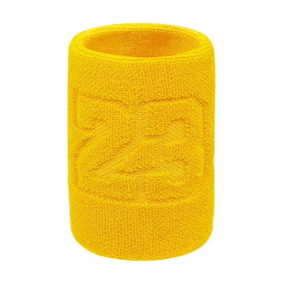 Sports Cotton Wristbands for Men and Women, Breathable Absorbent Sweatbands for Tennis, Basketball, Gym Training, and Fitness, 1 Piece