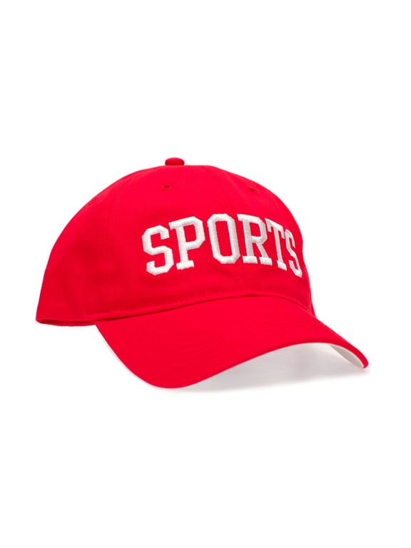 Sports Dad Hat Embroidered That Show Cap Funny Adult One-Size Red Norm Macdonald