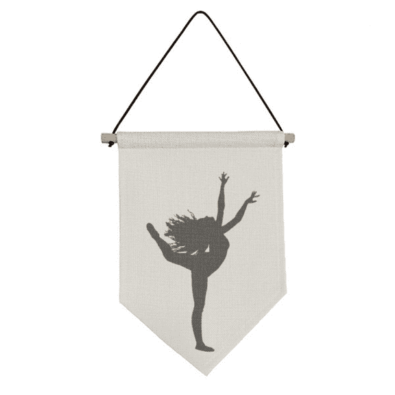 Sports Dance Dancer Performance Art Canvas Flag Hanging Wall Art Decor Banner