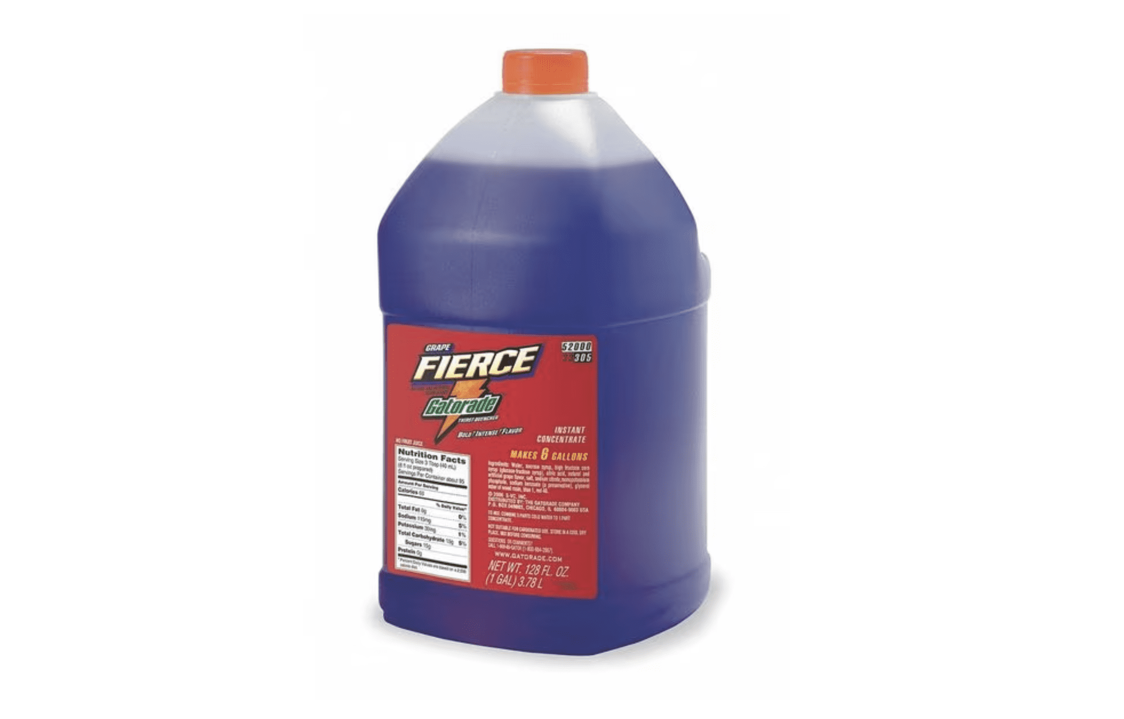 Sports Drink Liquid Concentrate 1 gal., Fierce Grape