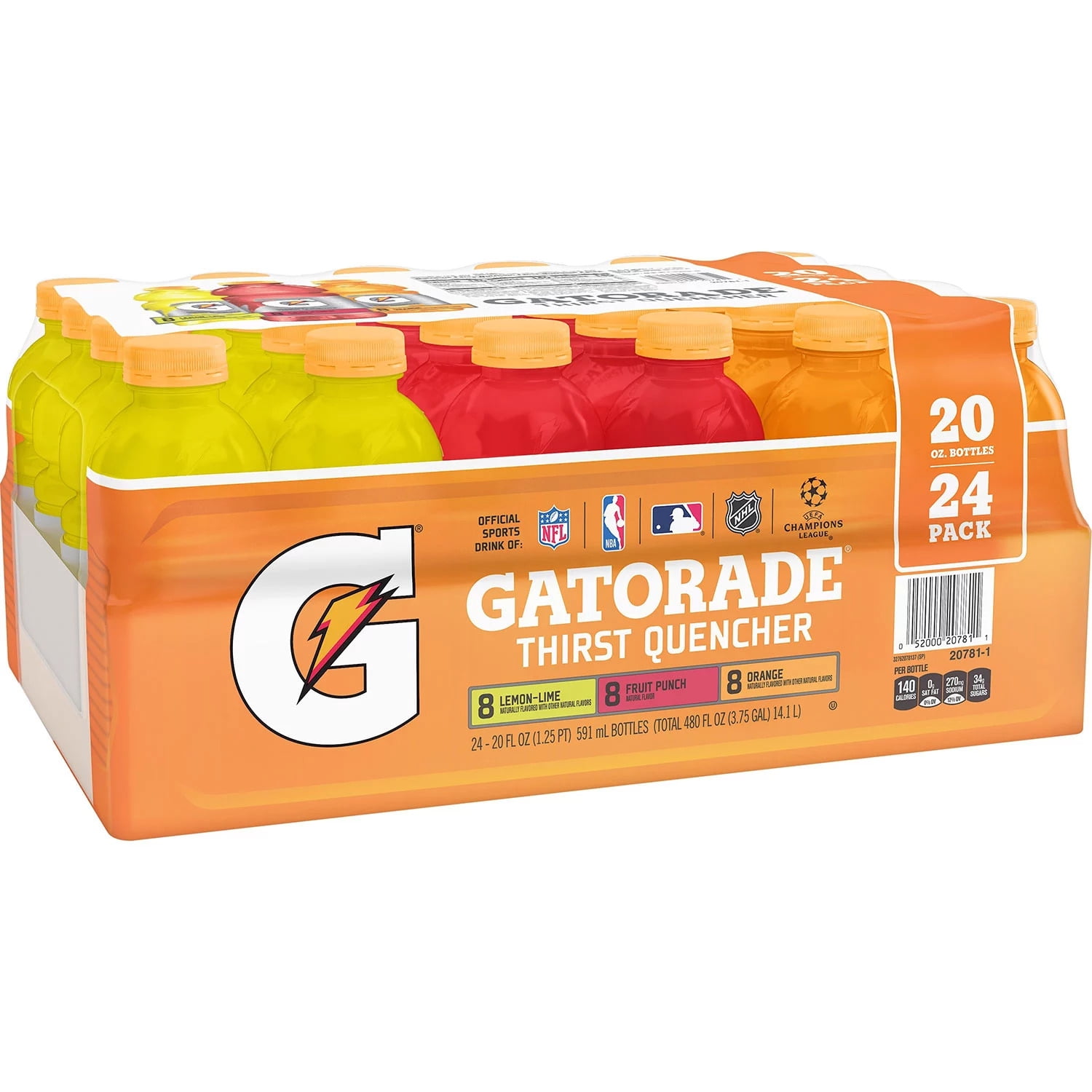 Sports Drinks Gatorade Drinks Variety Pack (20 oz. 24 pk)