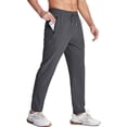 thumbnail image 1 of Sports Elastic Trousers Loose Legged Pants New Fashionable Casual Sports Pants for Men New Streetwear Trousers Men Drawstring Letter Sports Baggy Pants Training Fitness Pants Men, 1 of 3