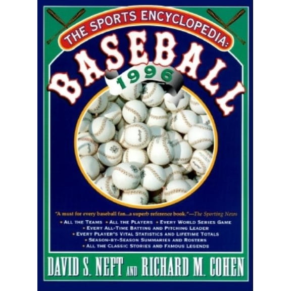 Pre-Owned Sports Encyclopedia: Baseball: The Sports Encyclopedia Baseball, 1996 (Paperback)